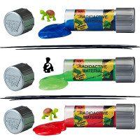 TMNT zilā kanna ar figūru, sortiments, 83701
