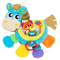 PLAYGRO muzikāla grāmatiņa ar zobgrauzni Clip Clop 3m+ 0187552