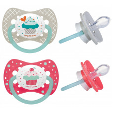 CANPOL BABIES Cupcake Simetriskas formas silikona māneklis 0-6m+ 23/282