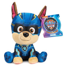 PAW PATROL Mighty Pups Movie plīša rotaļlieta Chase 15 cm 6068123