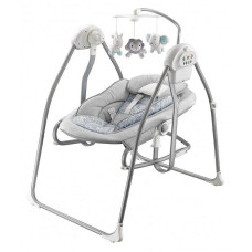 BABY MIX Šūpoles 2in1 BY020 , GREY