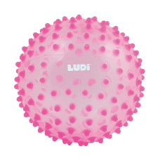 LUDI sensorā bumba ø20cm 6m+ Pink L2795RO