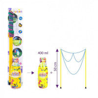 TUBAN Lielās nūjas burbuļu veidošanai Brilles 50 cm + ziepju burbuļi 400 ml, TU3647