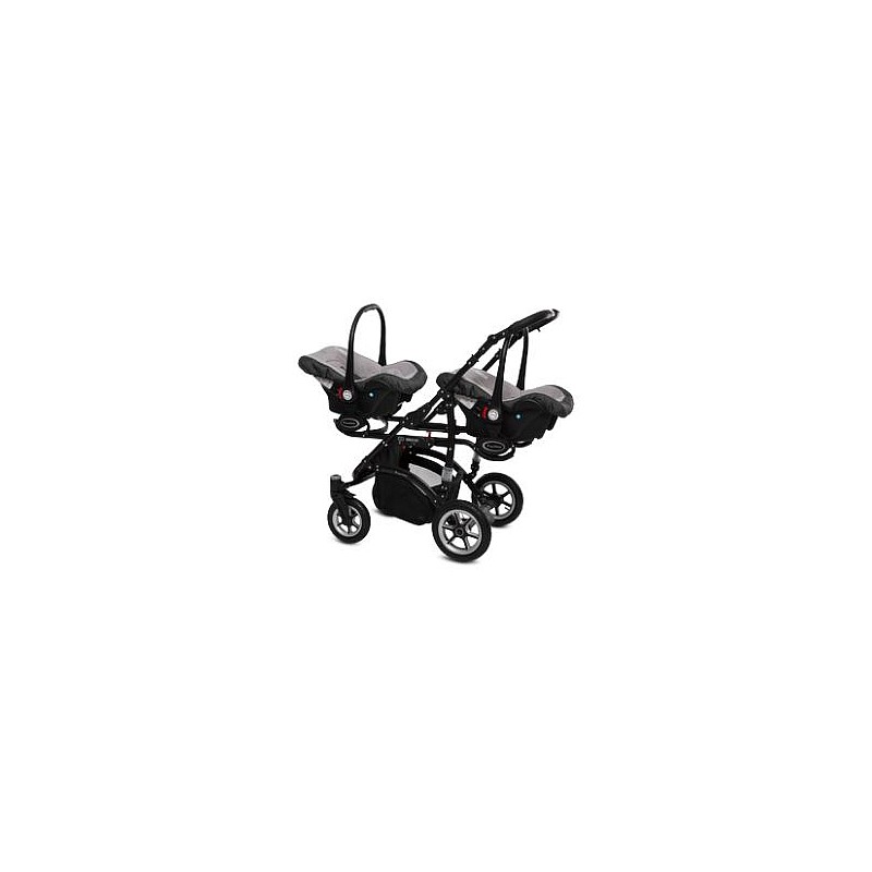 BABYACTIVE Twinni PREMIUM Bērnu autosēdeklis 1gab. - 09 SILVER