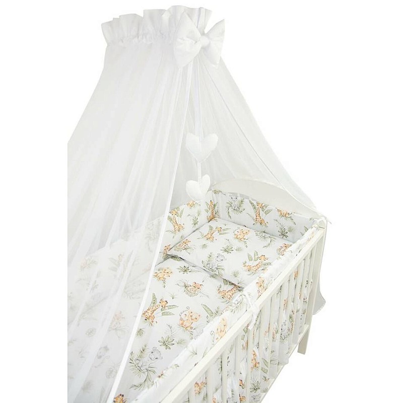 ANKRAS NEW ZOO Gultas veļas komplekts 6D/120×90/360cm