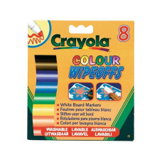 CRAYOLA Marķieri tāfelei 8 gab., 8223 ATLAIDE