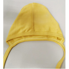 GALATEX baby tieable hat, size 38, 6001 (700929) yellow