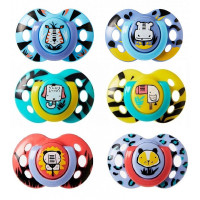 TOMMEE TIPPEE silikona māneklis FUN STYLE 6-18m 2gab., 43335803