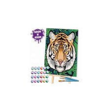 SPLAT PLANET Gleznošanas komplekts pēc numuriem 40x50cm TIGER IN JUNGLE, SP44839