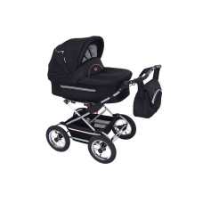 Baby Fashion FANARI Universālie rati 2in1, 123 Black