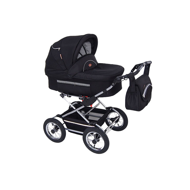 Baby Fashion FANARI Universālie rati 2in1, 123 Black