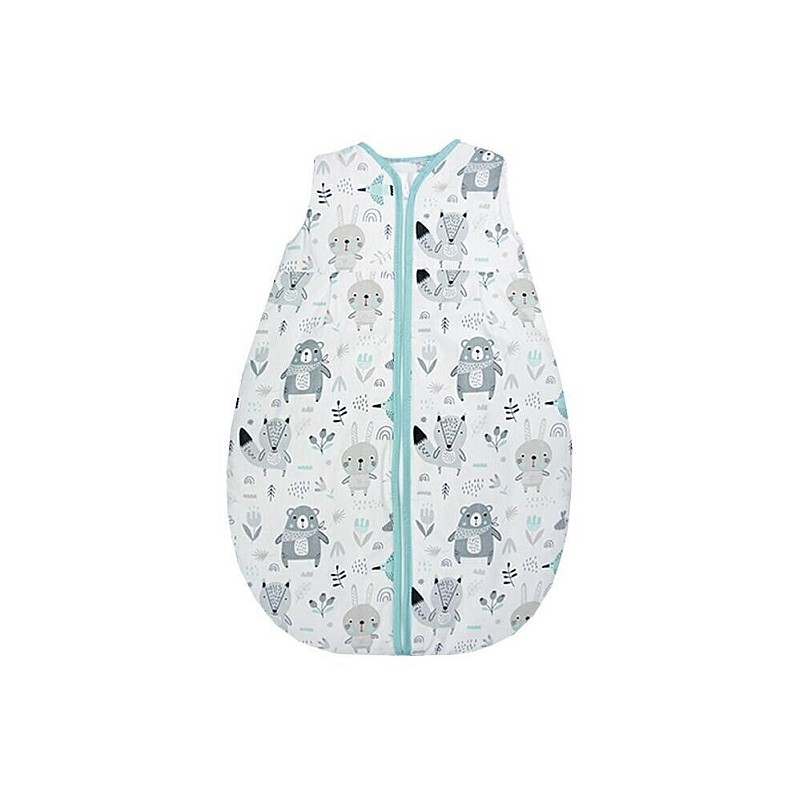 ANKRAS guļammaiss bez piedurknēm 68-74cm ANIMALS GREEN