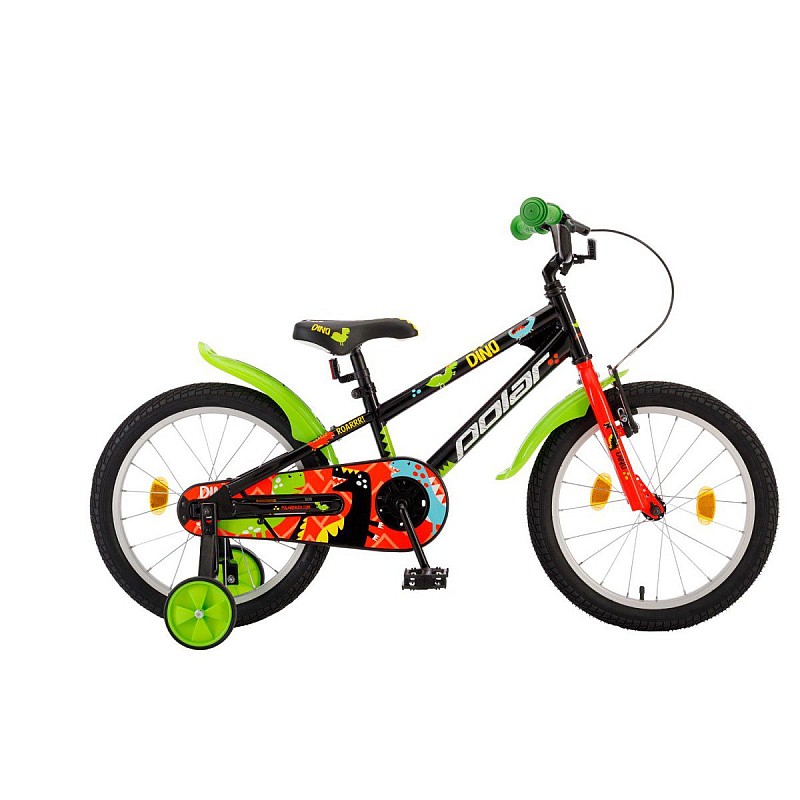 POLAR JUNIOR DINO Bērnu velosipēds 16"