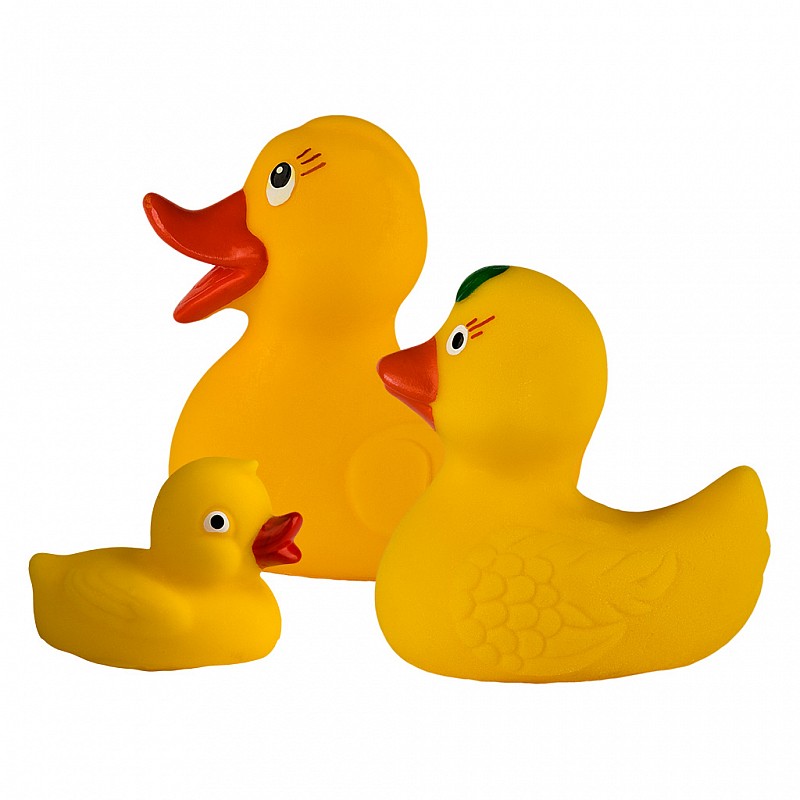 HENCZ rotaļlietas vannai Duck Family 0m+ 3gab. 825