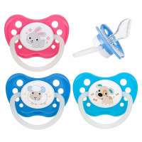 CANPOL BABIES Ortodontiskas formas silikona  māneklis Bunny&Company 6-18m, 23/272