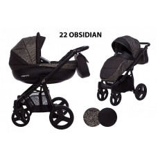 BABYACTIVE MOMMY Universālie rati 2in1, Obsidian 22