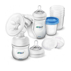 PHILIPS AVENT Comfort manuālā krūts piena sūkņa komplekts SCD221/00