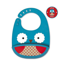 SKIP HOP silikona lacīte Zoo Fold & Go Owl 232200