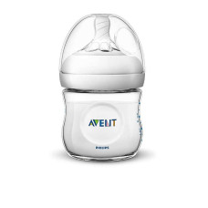 PHILIPS AVENT Barošanas pudelīte NATURAL, 125 ml, 0m+ SCF030/17