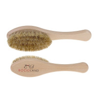 BOCIOLAND koka ķemme ar dabīgiem sariem 0m+ BOC0534