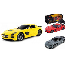 RASTAR radiovadāms auto modelītis Mercedes-Benz SLS AMG Black series 1:18, 54100