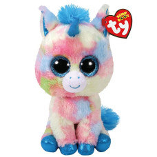 TY Beanie Boos Mīkstā rotaļlieta BLUE UNICORN BLITZ 15.5cm, TY36877