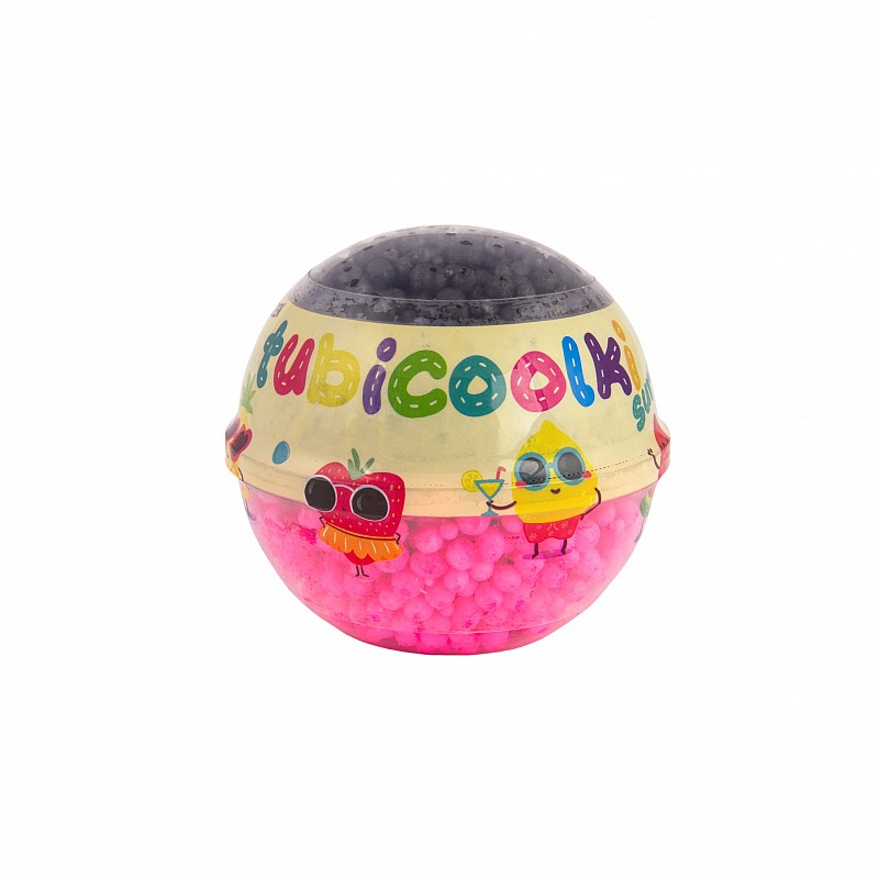 TUBAN Tubicoolki veidošanas masa ar pārsteigumu, Melns-rozā TU3151