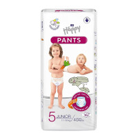 HAPPY Pants Junior autiņbiksītes 5 izmērs 11-18kg 40gab.