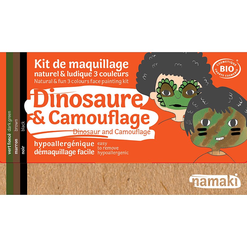 NAMAKI sejas krāsas Dinosaur and Camouflage 110016