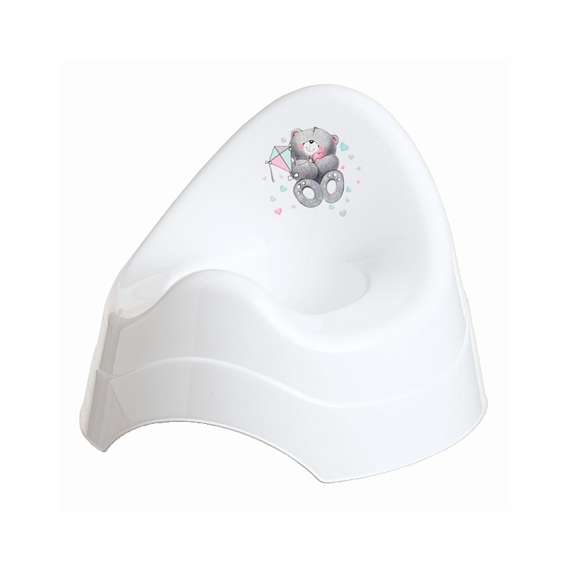 MALTEX bērnu podiņš BEAR 2077_60 white