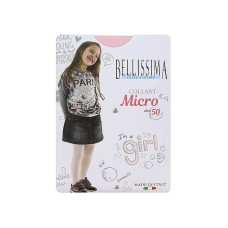 BELLISSIMA Meiteņu zeķubikses MICRO 50 rosa 4 - 116 cm