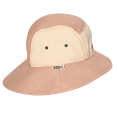 KIETLA Camper Hat UPF50 organiskās kokvilnas cepure NATURAL-PINK, 1-2 gadi KB2NP