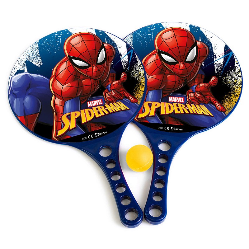 DISNEY BABY Bērnu pludmales tenisa raketes SPIDERMAN, 9815