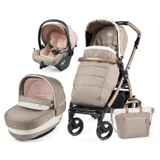 Peg Perego Book MON AMOUR Elite LOUNGE Modular Universālie rati 3in1