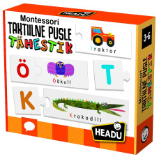 HEADU Montessori puzle Touch Abc (igauņu valodā) ET53054