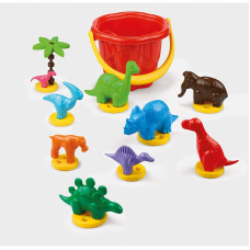 MARIOINEX Konstruktors DINOSAURS-BUCKET (21 elementi), 902196