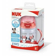 NUK Mācību pudelīte Minnie 150ml SI sarkana 10215336 SK60