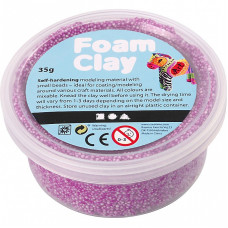 CREATIV Foam Clay dekorēšanas masa 35g Neon Purple, 78925