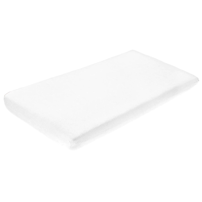 SENSILLO FROTTE palags ar gumiju 120x60cm Classic WHITE 2140