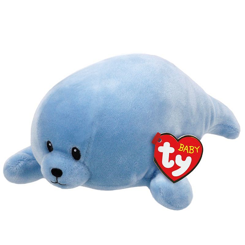 TY Baby Ty Mīkstā rotaļlieta BLUE SEAL SQUIRT 15cm, TY32160