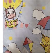 URGA virspalags 75x100cm AIR BALLOON gaiši zils IZPĀRDOŠANA