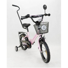 Ritenis 1401 TOMABIKE 14 pink/black IZPĀRDOŠANA