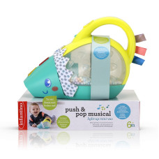 INFANTINO Muzikālais mini putekļsūcējs ar gaismām Push & pop 307015