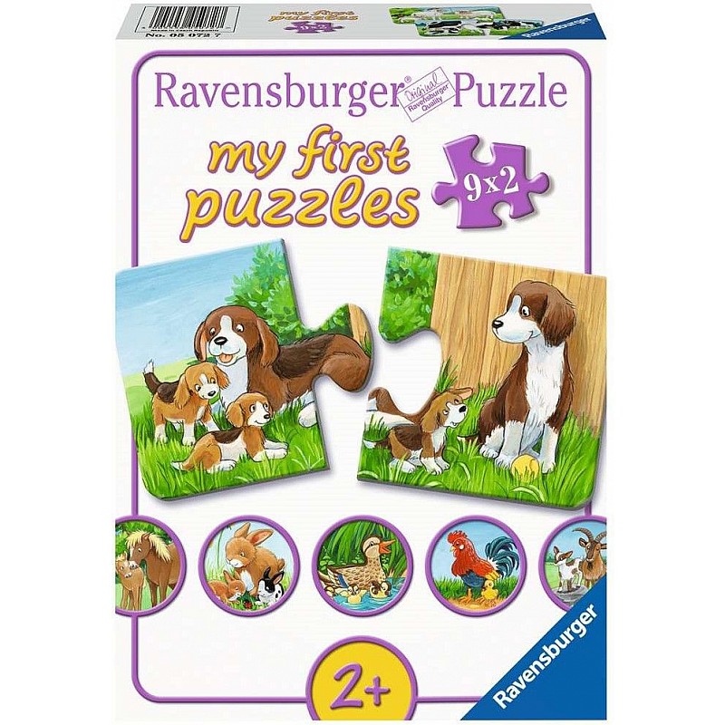 Ravensburger Mana pirmā puzle 9-2 R05072