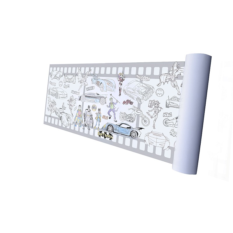 GERARDOS TOYS Jolly Rolly Līmpapīra rullis krāsošanai Batman GT4057 (56706)