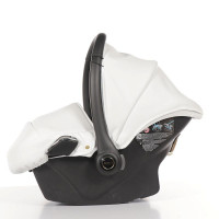 JUNAMA KITE INDIVIDUAL autosēdeklis 0-10kg un adapteri, 05 balts/sudrabs