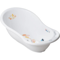 TEGA BABY FOLK Bērnu vanna 86cm FL-004 balta