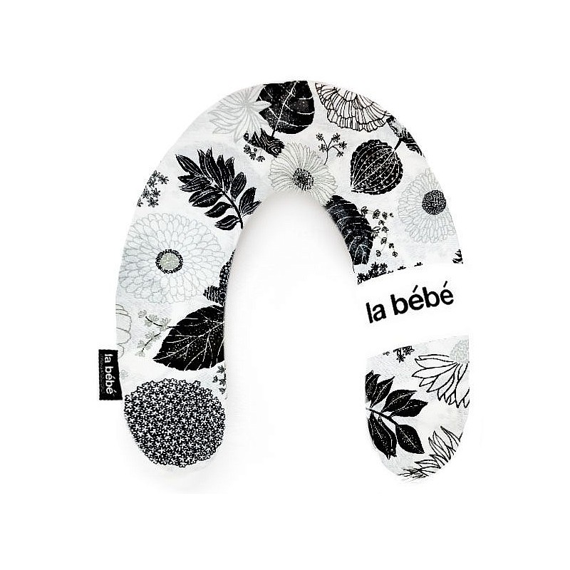 LA BEBE Rich Cotton Barošanas pakaviņš spilvens Blomma skiss 30x175cm 8213