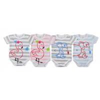 KOALA HAVANA īsais rāpulītis (bodijs ar īsām piedurknēm), 62 izmērs 07-886 zils