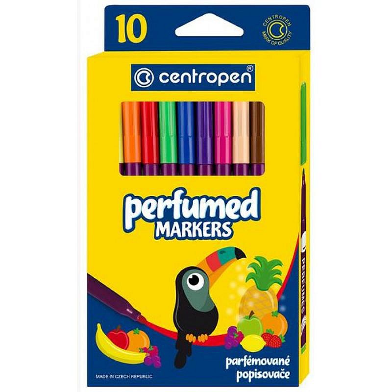 Centropen Flomāsteru komplekts PERFUMED, 10 krāsas 2589